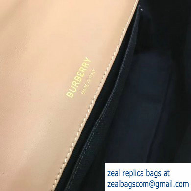 Burberry Medium Quilted Lambskin Lola Bag Camel 2019