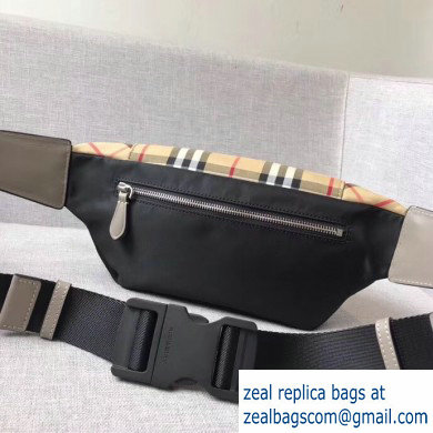 Burberry Medium Vintage Check/Black Bum Bag 2019 - Click Image to Close