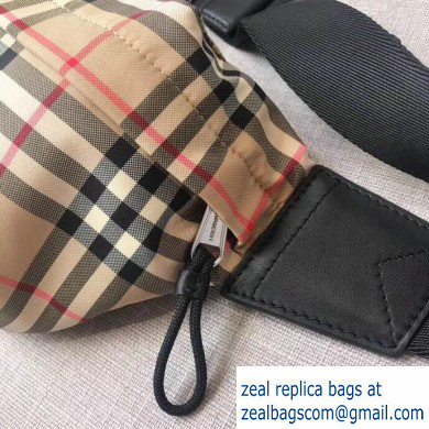 Burberry Medium Vintage Check Bonded Cotton Bum Bag 2019 - Click Image to Close