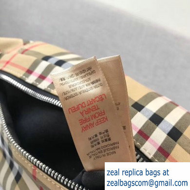 Burberry Medium Vintage Check Bum Bag Black/Blue 2019