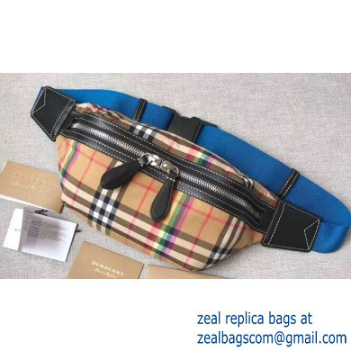 Burberry Medium Vintage Check Bum Bag Rainbow 2019 - Click Image to Close