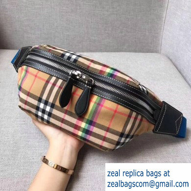 Burberry Medium Vintage Check Bum Bag Rainbow 2019