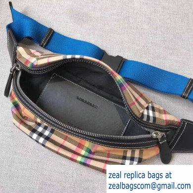 Burberry Medium Vintage Check Bum Bag Rainbow 2019 - Click Image to Close