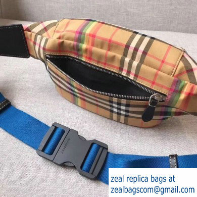 Burberry Medium Vintage Check Bum Bag Rainbow 2019 - Click Image to Close