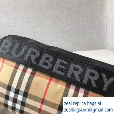 Burberry Medium Vintage Check and Icon Stripe Bum Bag 2019