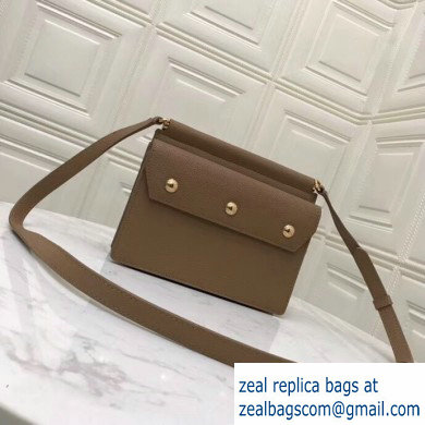 Burberry Mini Leather Title Bag with Pocket Detail Brown 2019 - Click Image to Close