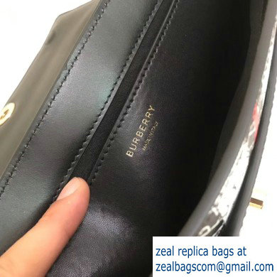 Burberry Monogram Stripe E-canvas Note Crossbody Bag 2019