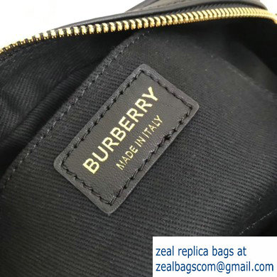 Burberry Quilted Lambskin Camera Bag Black 2019