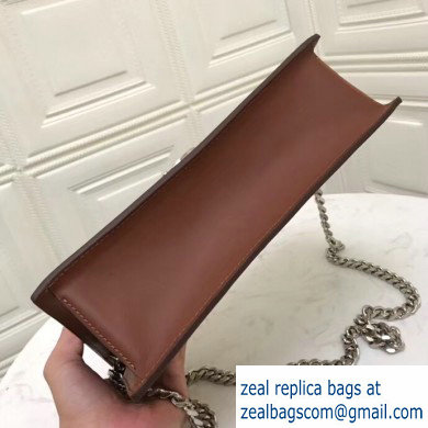 Burberry Small Canvas and Leather TB Envelope Clutch Bag 2019