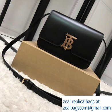 Burberry Small Leather TB Bag Black 2019