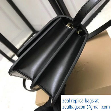 Burberry Small Leather TB Bag Black 2019 - Click Image to Close