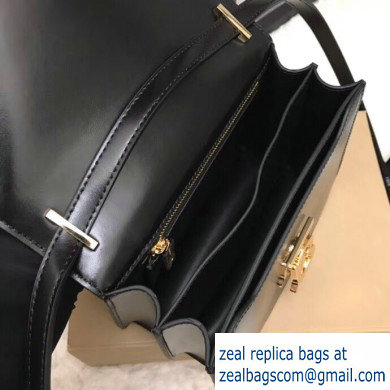 Burberry Small Leather TB Bag Black 2019