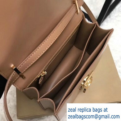 Burberry Small Leather TB Bag Camel 2019 - Click Image to Close