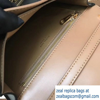 Burberry Small Leather TB Bag Two-tone Black/Camel 2019 - Click Image to Close