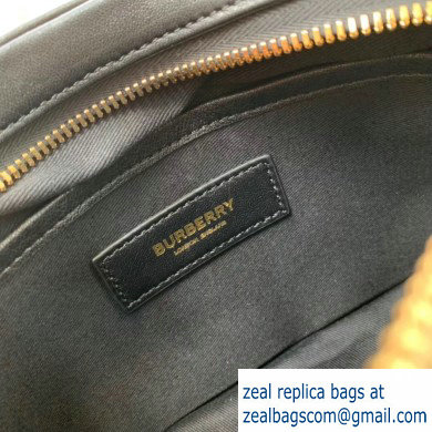 Burberry Small Quilted Lambskin Camera Bag Black 2019