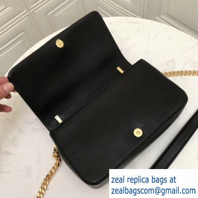 Burberry Small Quilted Lambskin Lola Bag Black 2019