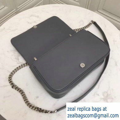 Burberry Small Quilted Lambskin Lola Bag Gray 2019 - Click Image to Close