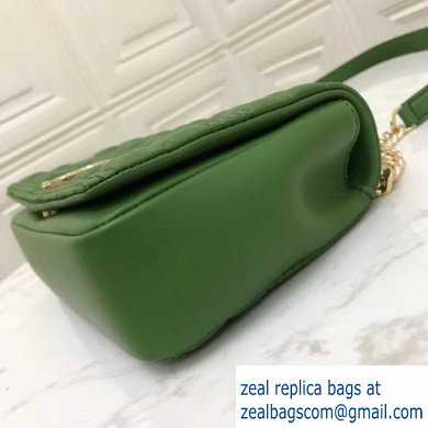 Burberry Small Quilted Lambskin Lola Bag Green 2019