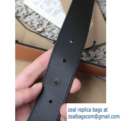 Burberry Width 3.5cm Leather Belt BUR02