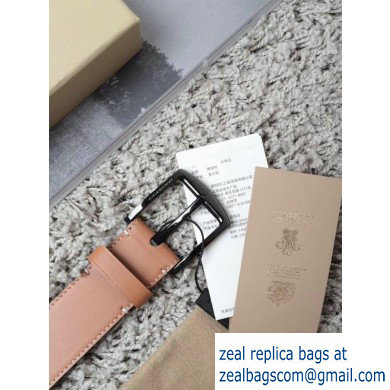 Burberry Width 3.5cm Leather Belt BUR02