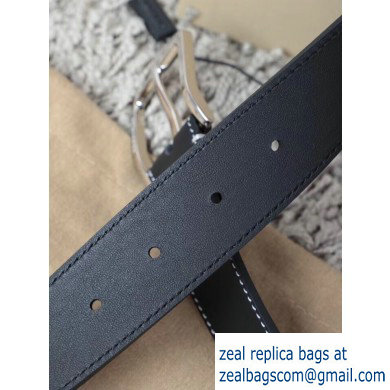 Burberry Width 3.5cm Leather Belt BUR03
