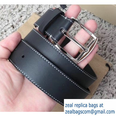 Burberry Width 3.5cm Leather Belt BUR03