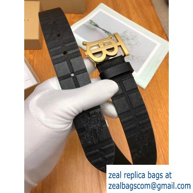 Burberry Width 3.5cm Leather Belt BUR04