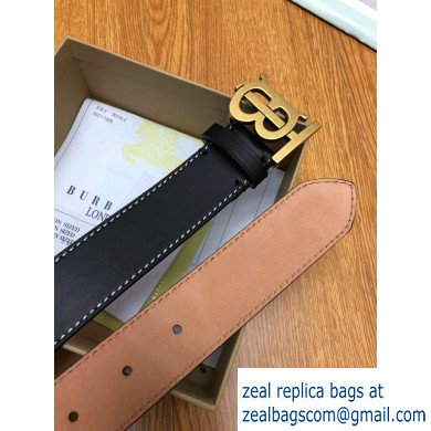 Burberry Width 3.5cm Leather Belt BUR06