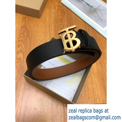 Burberry Width 3.5cm Leather Belt BUR08