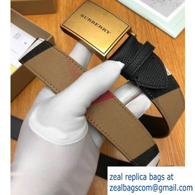 Burberry Width 3.5cm Leather Belt BUR12