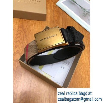 Burberry Width 3.5cm Leather Belt BUR12