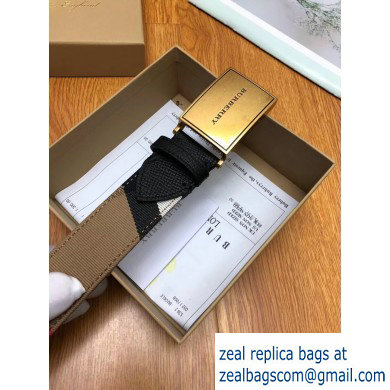 Burberry Width 3.5cm Leather Belt BUR12