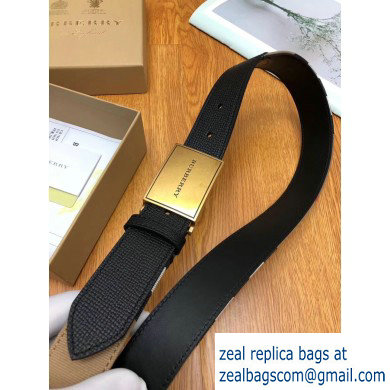 Burberry Width 3.5cm Leather Belt BUR12