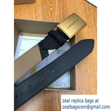 Burberry Width 3.5cm Leather Belt BUR12