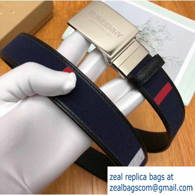 Burberry Width 3.5cm Leather Belt BUR15