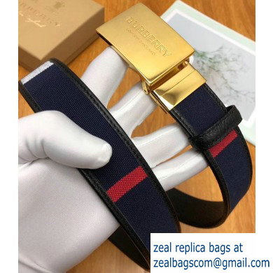 Burberry Width 3.5cm Leather Belt BUR16