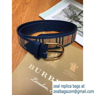 Burberry Width 3.5cm Leather Belt BUR22