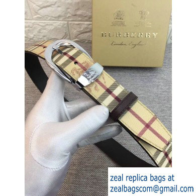 Burberry Width 3.5cm Leather Belt BUR24