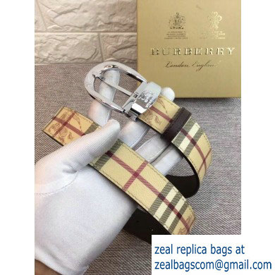 Burberry Width 3.5cm Leather Belt BUR24