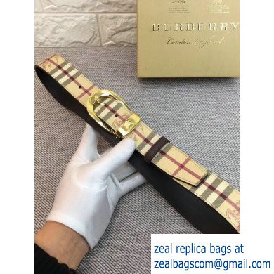 Burberry Width 3.5cm Leather Belt BUR25