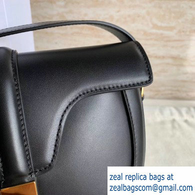 Celine Small Besace 16 Bag in Satinated Calfskin Black 2019