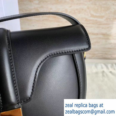 Celine Small Besace 16 Bag in Satinated Calfskin Black 2019 - Click Image to Close