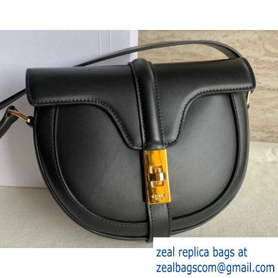 Celine Small Besace 16 Bag in Satinated Calfskin Black 2019 - Click Image to Close