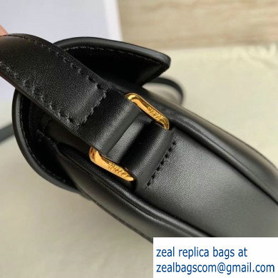 Celine Small Besace 16 Bag in Satinated Calfskin Black 2019