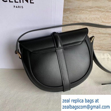 Celine Small Besace 16 Bag in Satinated Calfskin Black 2019 - Click Image to Close