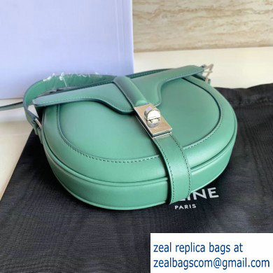 Celine Small Besace 16 Bag in Satinated Calfskin Celadon 2019