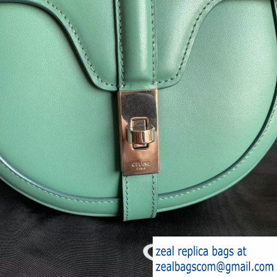 Celine Small Besace 16 Bag in Satinated Calfskin Celadon 2019 - Click Image to Close