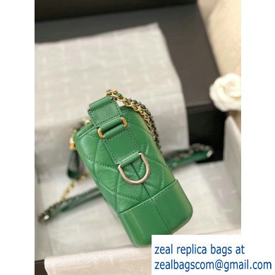 Chanel Gabrielle Small Hobo Bag A91810 Green 2019