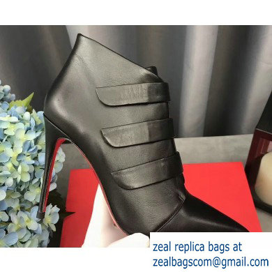 Christian Louboutin Heel Boots Black/Velcro Fastener 2019