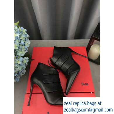 Christian Louboutin Heel Boots Black/Velcro Fastener 2019